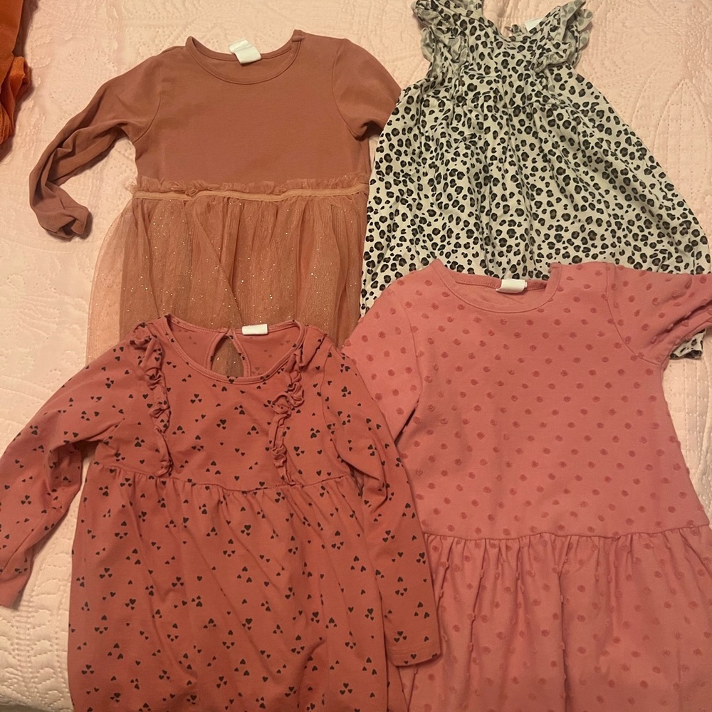 4 H&M dresses
